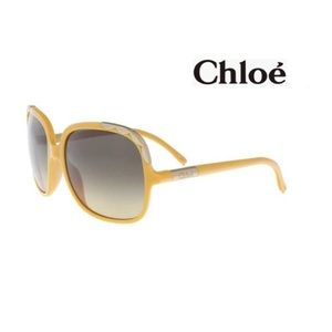 Chloe Yellow Sunglasses